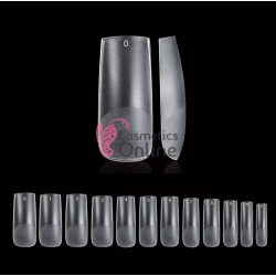 Tipsuri 240 bucati Transparente pentru Acryl Gel, Polygel, art TPS39CC Patrate Medii Mate 